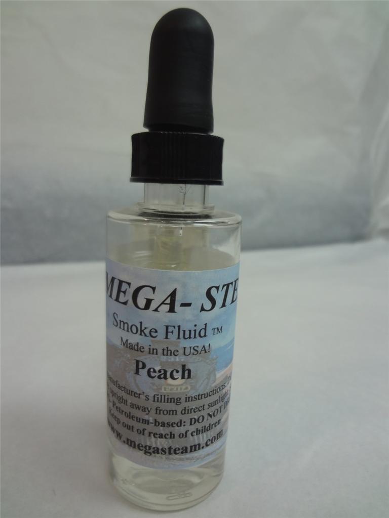 JT's Mega Steam 128 Peach Smoke Fluid - 2 oz.