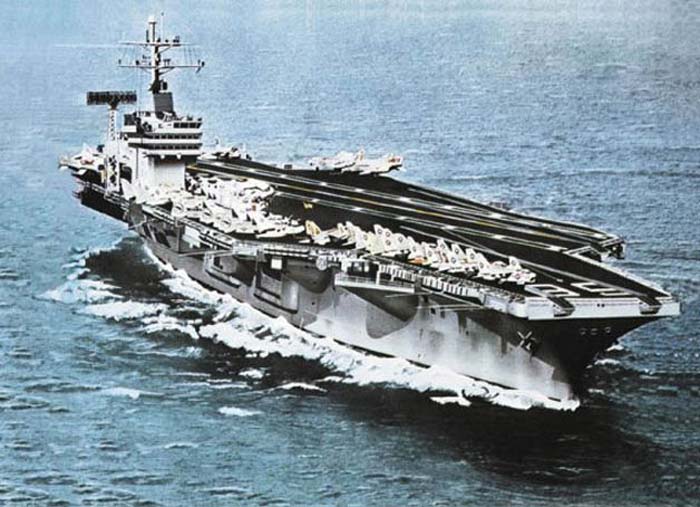 Italeri 0503 1:720 USS NIMITZ Ship Plastic Model Kit