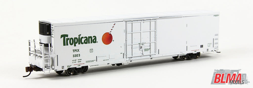 BLMA Models 15722 N Tropicana TPIX 64' Reefer #3316