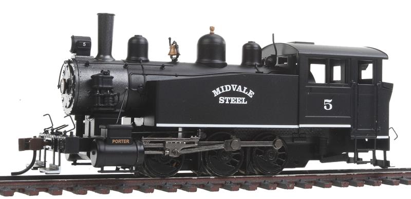 Bachmann 52102 HO Midvale Steel Porter 0-6-0T Side Tank Steam Loco