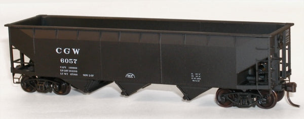 Accurail 7543 HO KIT 70-Ton Offset Triple Hopper, CGW