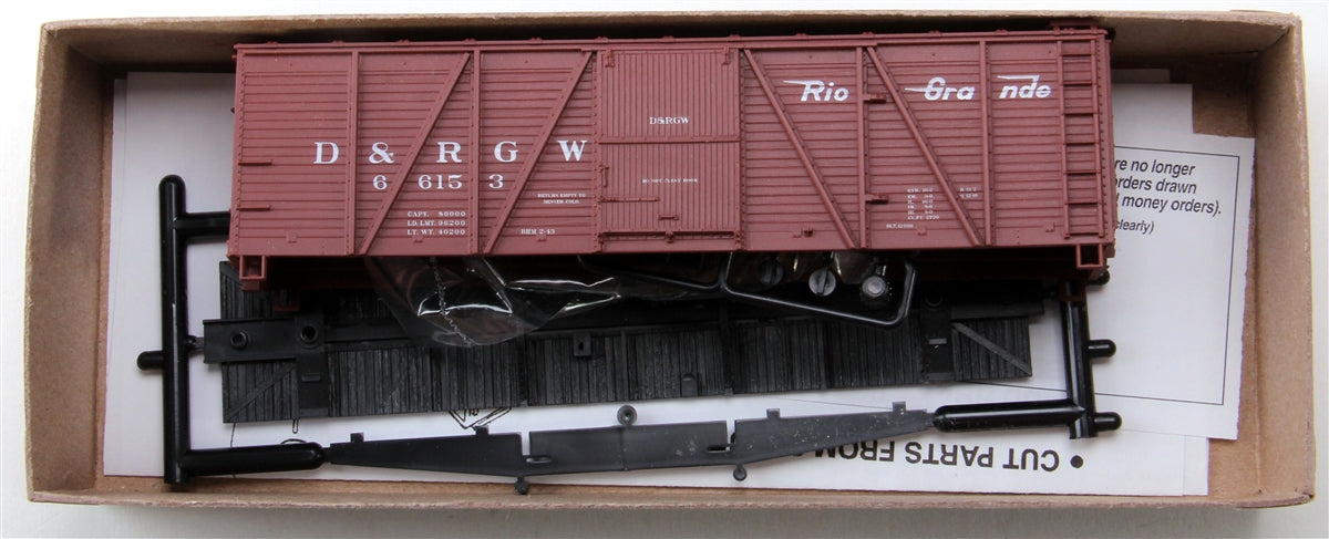 Accurail 70082 HO DRGW 40' BOXCAR