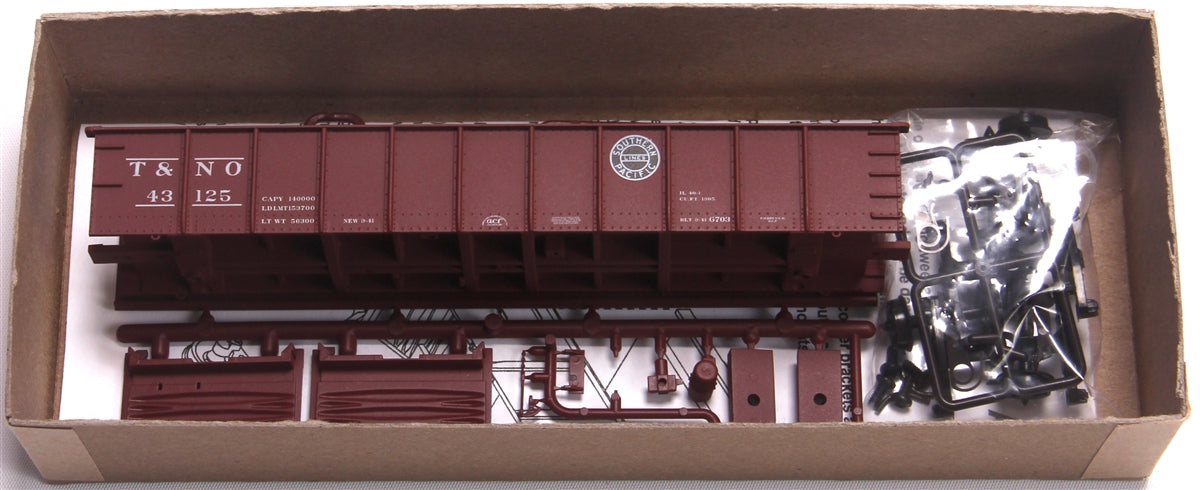 Accurail 3749 HO Scale Southern Pacific T&NO 41' Gondola #43104 Kit