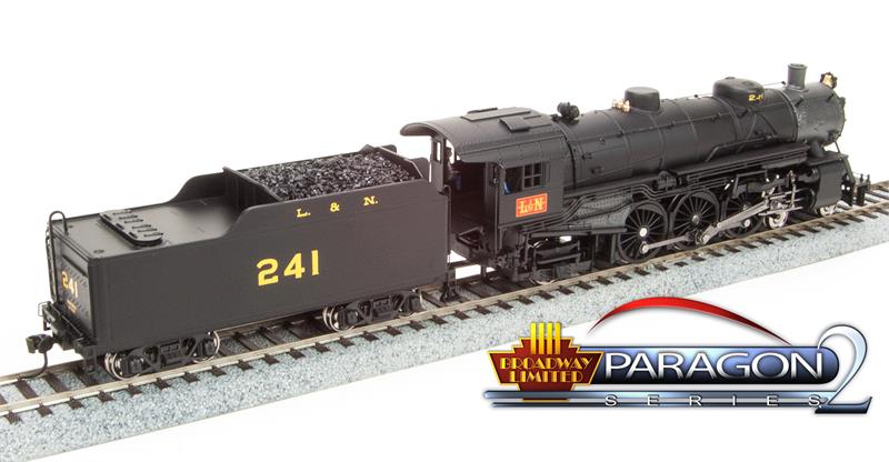 Broadway Limited 1060 HO Louisville & Nashville Powerhouse Series Steam #241
