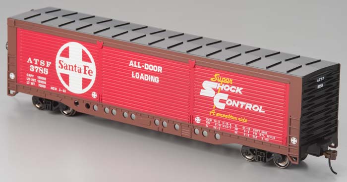 Bachmann 18140 HO Santa Fe Evans All-Door Boxcar #3785