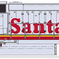 Fox Valley Models 70603 N Santa Fe GP60B Diesel Locomotive Standard DC #340