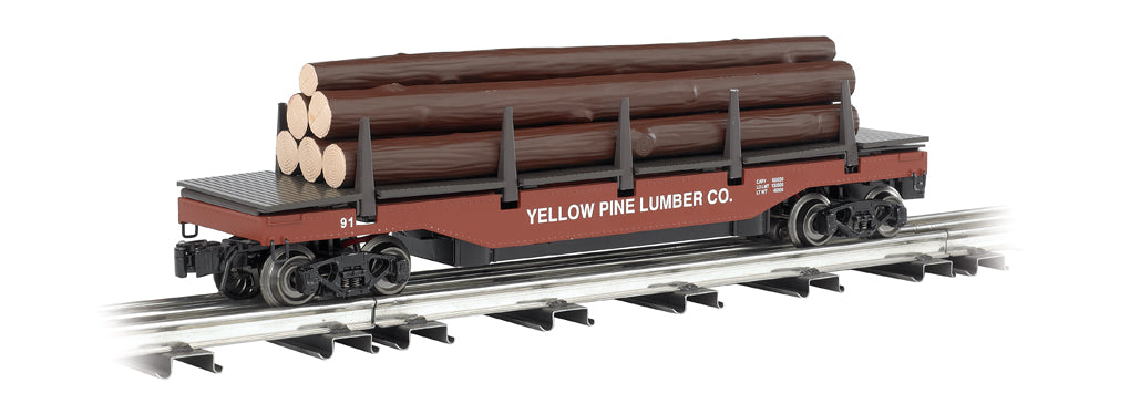 Williams 47928 O Yellow Pine Lumber Operating Log Dump Car