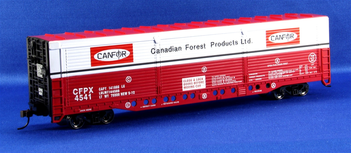 Bachmann 18141 HO Canadian Forest Products CFPX Evans All-Door Boxcar #4541