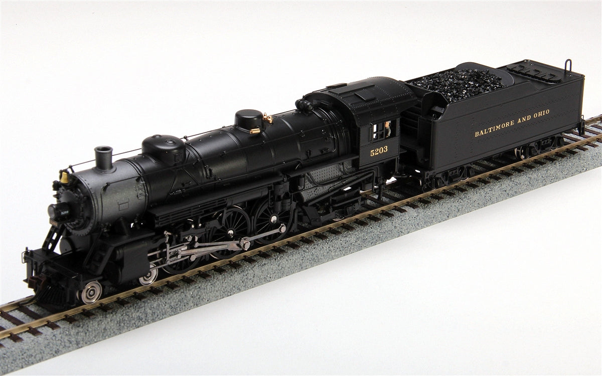 Broadway Limited 1058 HO Baltimore & Ohio 4-6-2 Steam Locomotive #5209 w/ DCC