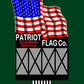 Miller Engineering 9481 HO/O Large Patriot Flag Billboard Kit
