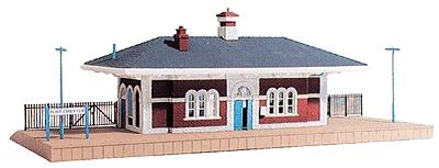 Model Power 542 HO Port Chester Railroad Station Building Kit