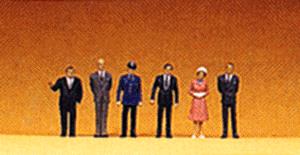 Preiser 80905 Z Standing Passers-By Figures (Set of 6)