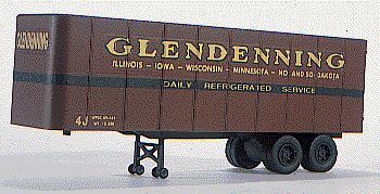 Walthers 933-1620 HO Scale Glendenning 32' Van Trailer