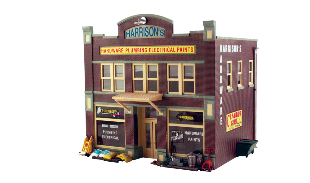 Woodland Scenics PF5891 O Harrison's Hardware Building Kit