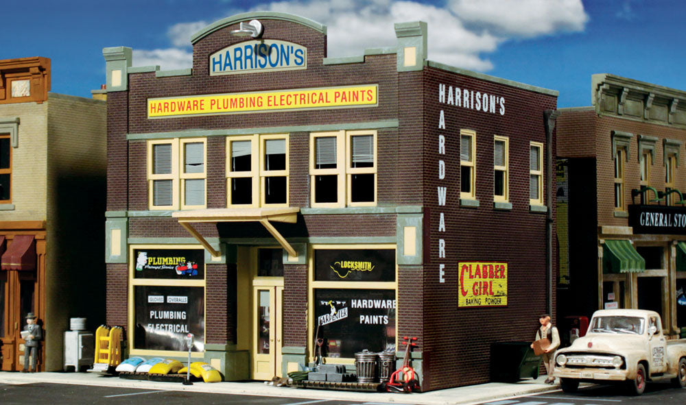 Woodland Scenics PF5891 O Harrison's Hardware Building Kit