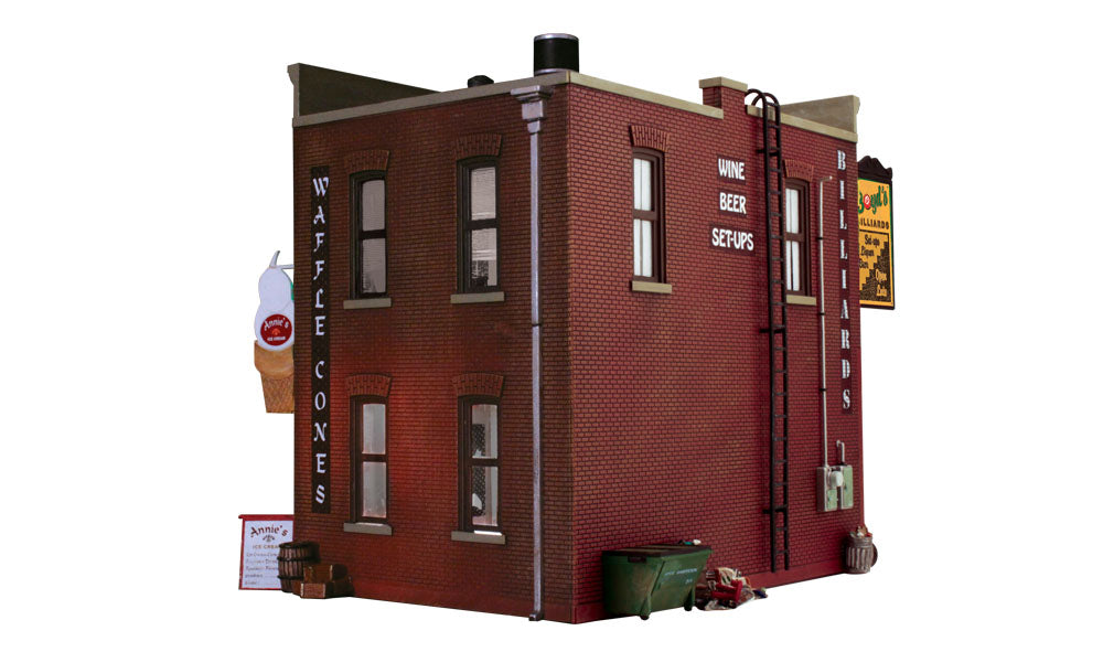 Woodland Scenics PF5893 O Corner Emporium Building Kit