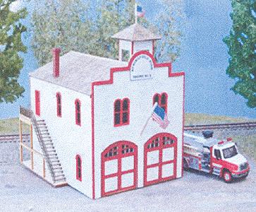 Northeastern Scale Models 30023 Springfield Fire Station - Kit