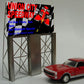 Miller Engineering 8481 HO/O Union City Speedway Animated Billboard