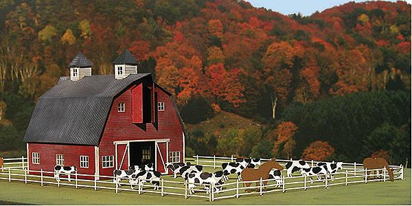 Miller Engineering 229800 Z Adam's Dairy Farm  Building Kit