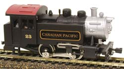 Model Power 96507 HO Canadian Pacific 0-4-0 Tank Steam Locomotive (Powered)