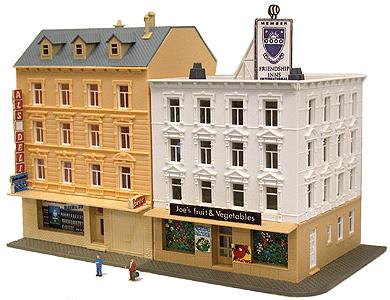 Model Power 2609 N Joe's Fruits & Vegetables & Al's Deli 4-Story B-U Buildings