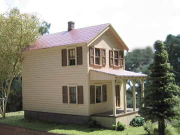 B.T.S. 7700 S Scale #110 2nd Streeet House Building Kit