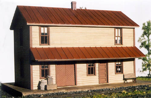 B.T.S. 27600 HO Waynesburg & Washington Narrow Gauge Structure Kit