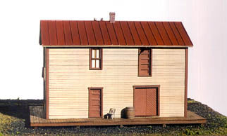 B.T.S. 27600 HO Waynesburg & Washington Narrow Gauge Structure Kit