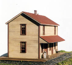 B.T.S. 27600 HO Waynesburg & Washington Narrow Gauge Structure Kit