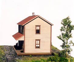 B.T.S. 27600 HO Waynesburg & Washington Narrow Gauge Structure Kit