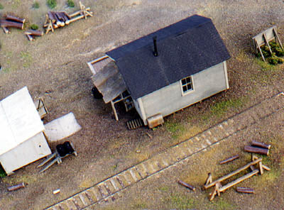 B.T.S. 27480 HO Anderson Pulpwood Yard - Goin' Home Series