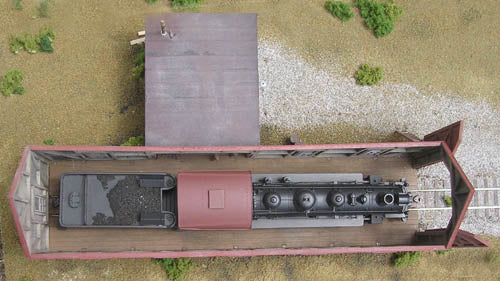 B.T.S. 27450 HOn3 Narrow Gauge McCabe Engine House Building Kit