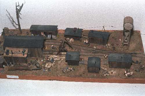 JV Models 4018 O Boyd Logging Camp Kit