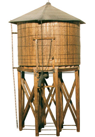 JV Models 2013 HO Water Tower Mainline 124,000 Gal Kit