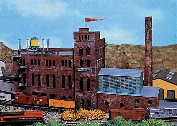 Heljan 678 N Scale Brewery Plant Building Kit – Trainz
