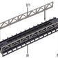 Faller 282901 4-3/8" Straight Steel Bridge Sections (4)
