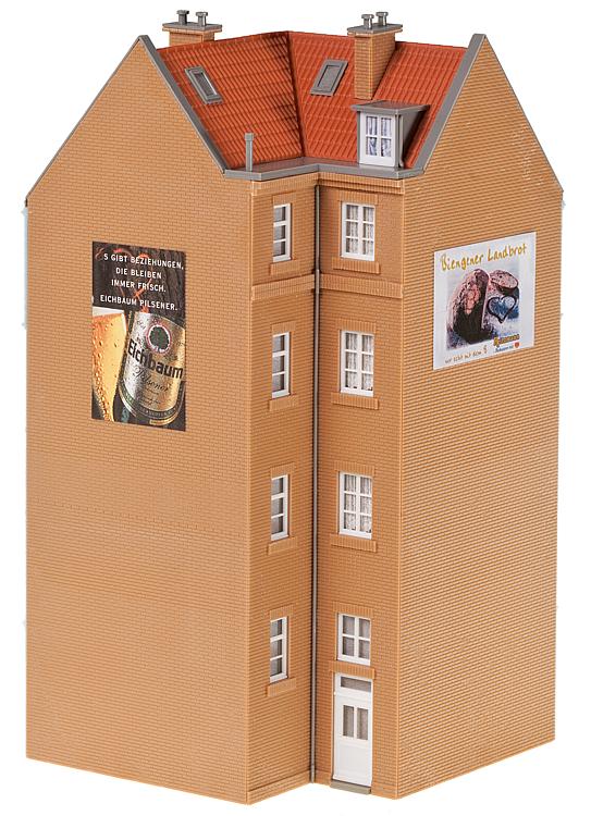Faller 130906 HO Goethestraße 63 Town Corner House