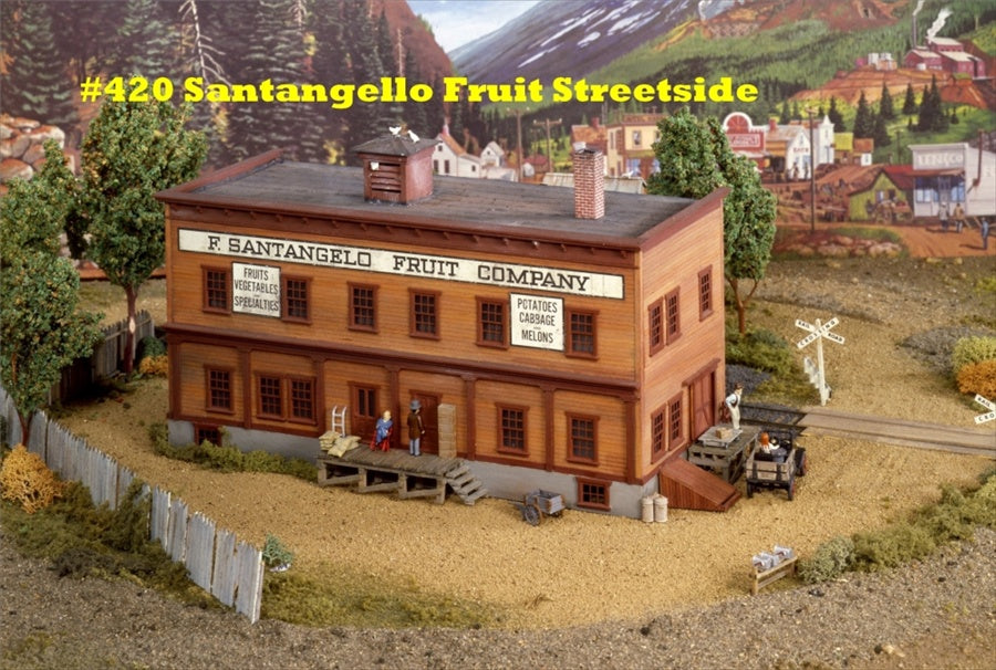 Campbell Scale Models 420 HO Santangelo Fruit Co. Building Kit