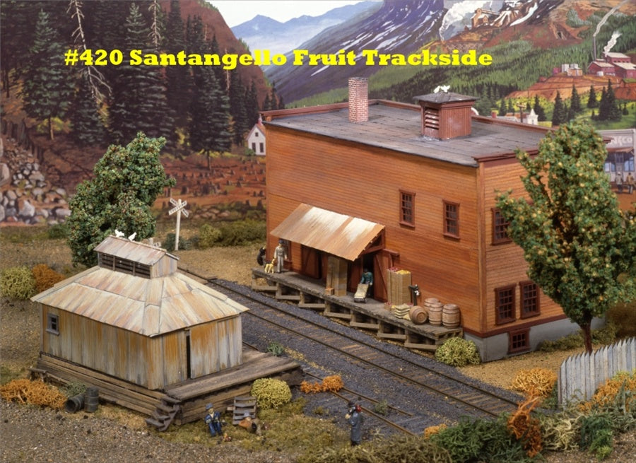 Campbell Scale Models 420 HO Santangelo Fruit Co. Building Kit