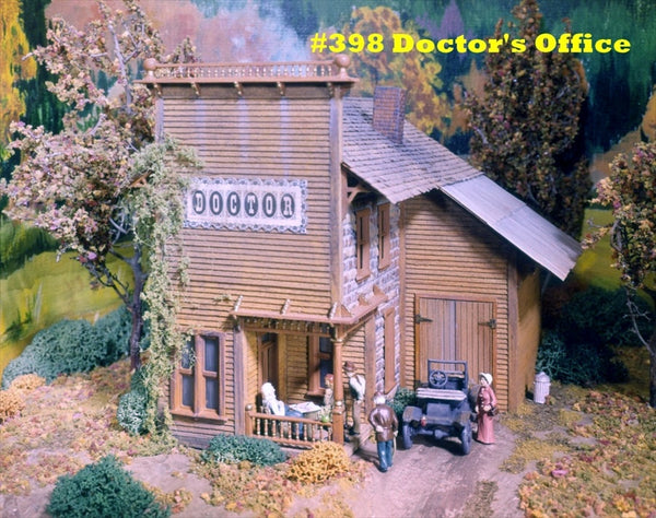 Campbell Scale Models 398 HO The Doctor's Office Building Kit – Trainz