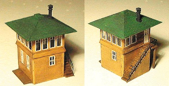 Micron Art 2009 N  Mechanical Interlocking Switch Tower (Photo-Etched&Metal Kit)