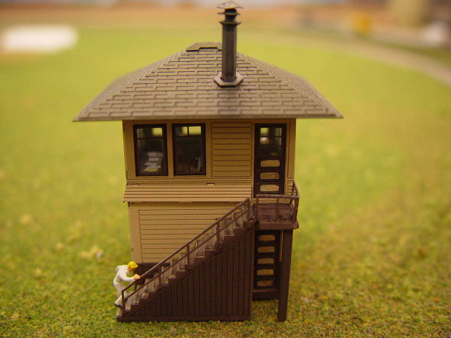 Micron Art 2009 N  Mechanical Interlocking Switch Tower (Photo-Etched&Metal Kit)