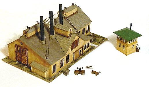 Micron Art 1011 Z Early 20th Century Metal Foundry (Photo-Etched & Metal Kit)