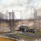 JV Models 1008 N Scale Sand Tower (Double Track) & Drying House