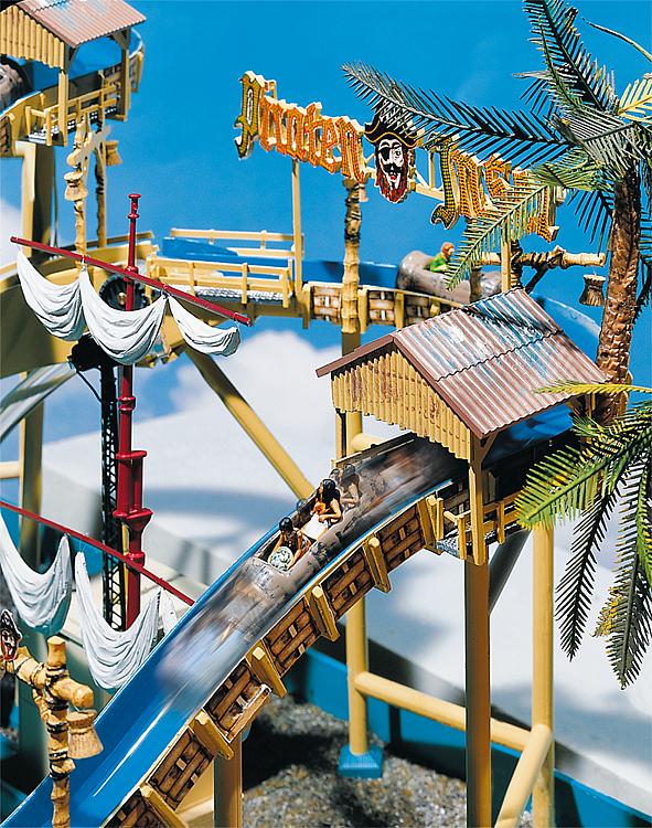 Faller 140430 HO Pirate's Island Wildwater Log Ride Kit