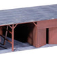 Faller 130565 Zoo Bison Display with Sheds and 5 Bison Figures Kit