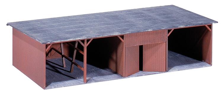 Faller 130565 Zoo Bison Display with Sheds and 5 Bison Figures Kit
