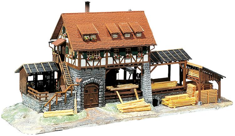 Faller 130229 HO Operating Sawmill Kit