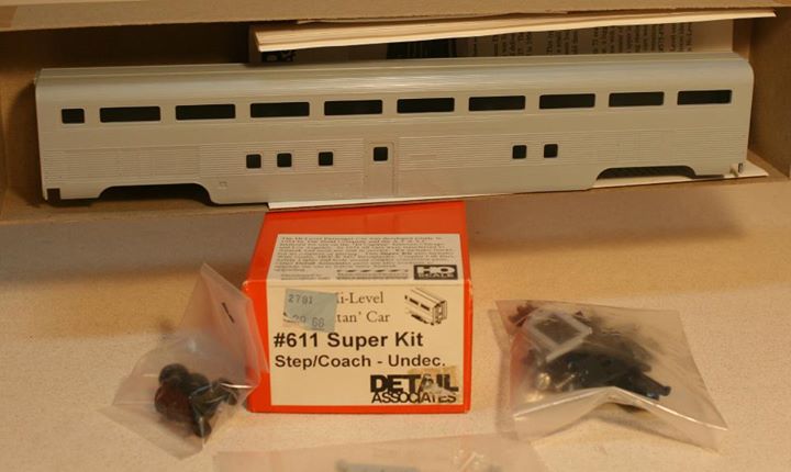 Detail Associates 611 Budd Hi-Level 'El Capitan' Car Super Kit