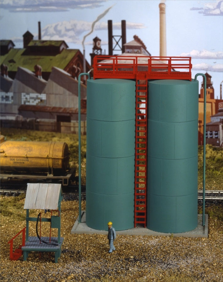 Campbell Scale Models 410 HO Loading Tanks + Rack Kit – Trainz
